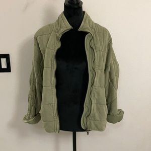 Free People Dolman Quilted Jacket